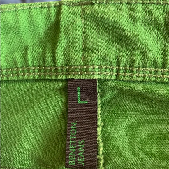 Benetton Green Pants - Picture 4 of 4